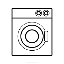 Children activities, more than 2000 coloring pages. Washing Machine Coloring Page Ultra Coloring Pages
