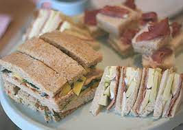 afternoon tea sandwiches