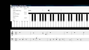 Application is an assistant for people who want to work out a piece of music from a recording, in order to write it out, or play it themselves, or. Free Midi To Sheet Music Software Youtube
