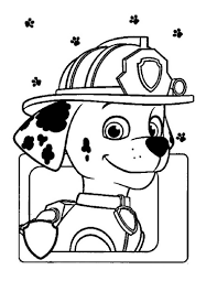 Find the best paw patrol coloring pages for kids and adults and enjoy coloring it. Cute Marshall Paw Patrol Coloring Page Free Printable Coloring Pages For Kids