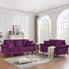 purple living room set foter