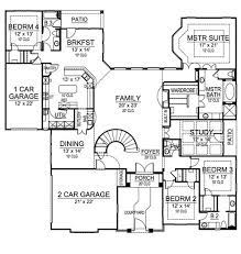 Mediterranean Home Plan With Courtyard