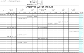On Call Rotation Template Roster Free Calendar Schedule Center Excel