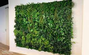 indoor vertical garden artificial plant