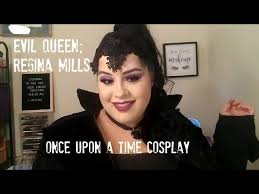 regina mills cosplay makeup tutorial