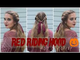 red riding hood hair makeup you