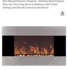 Wall Mounted Electric Fireplace