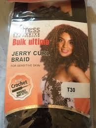 Great savings & free delivery / collection on many items. Aftress Synthetic Jerry Curl Bulk Hair Braiding Crochet Ad Aff Jerry Curl Aftress Jerry Curl Braided Hairstyles Braids