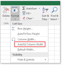 display all contents of a cell in excel