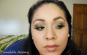 serene green makeup tutorial