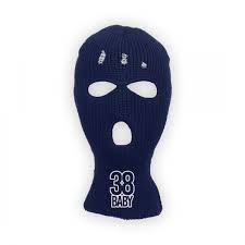 38baby Ski Mask Navy Blue