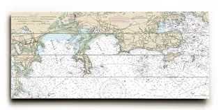 Ma Winthrop Nahant Marblehead Ma Nautical Chart Sign In