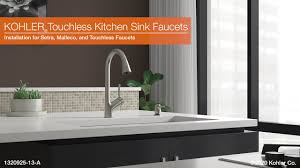 touchless kitchen sink faucets