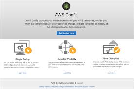setting up aws config with the console