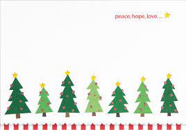 Watercolor christmas tree christmas greeting card. Sparkly Christmas Trees Christmas Cards Holiday Cards Greeting Cards Small Holiday Card Series Peter Pauper Press 9781593591755 Amazon Com Books