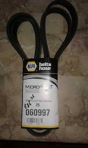 Napa Serpentine Belt Micro V Belt 25 060952 6pk2419 New