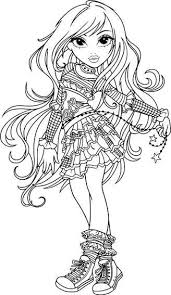 Moxie coloring pages is a page filled with images of popular dolls. Pin On Free Digi Stamps