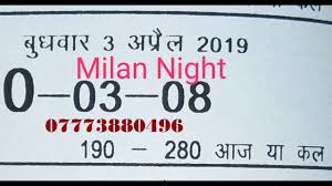 Milan Day Night Raj Day Night Chart Wednesday To Thursday