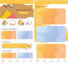 Home Page Design Of Paint Color App
