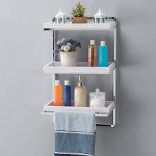 Wall Mounted 3 Tier Bathroom Shelf