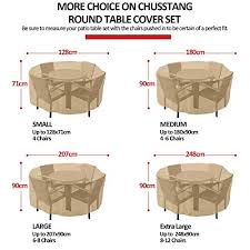 We did not find results for: Chusstang Garden Furniture Covers Waterproof Patio Furniture Table Covers Outdoor Round Table Cover Patio Furniture Cover 420d Heavy Duty Protection Windproof Anti Uv Circular Table Cover O128x71cm Astonshedsuk