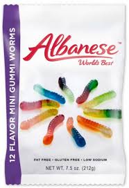 Albanese Worlds Best 12 Flavor Mini Gummi Worms 7 5 Oz 212g