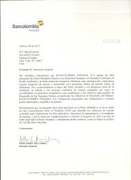 Bancolombia es una entidad financiera con más solidez en colombia, ella se encarga de ofrecer.bancolombia (www.grupobancolombia.com) ocultar. Bancolombia Panama S A Un Global Compact