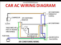 Free wiring diagrams for your car or truck. Car Ac Wiring Diagram Youtube