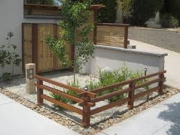 Low Japanese Zen Garden Fence Asian