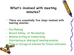How To Write Effective Meeting Minutes