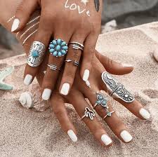 925 silver zircon ring women fashion