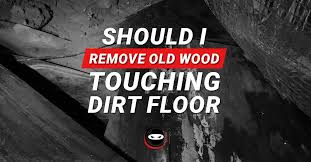 Wood Touching Concrete Or Dirt Floor