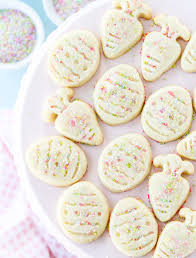 Easter Shortbread Cut Out Cookies - A Pretty Life In The Suburbs