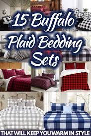 15 buffalo plaid bedding sets that will