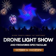 drone light show fireworks