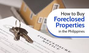 how to foreclosed properties in the