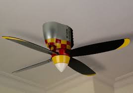 airplane propeller ceiling fan cool