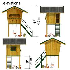Lookout Playhouse Plans