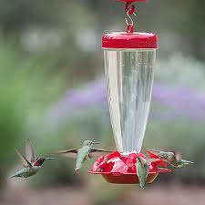 Top Fill Plastic Hummingbird Feeder