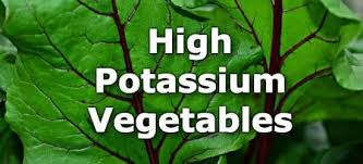 20 vegetables high in potium a