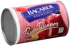 bacardi rum runner frozen mixer 10 oz