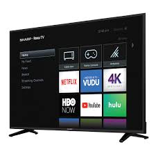 To connect your sharp roku tv to your home network Sharp 58 Class 4k Ultra Hd 2160p Hdr Roku Smart Led Tv 58q7330u Walmart Com Walmart Com