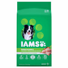 Increasing his fat intake or simply feeding him larger portions isn't always the healthiest ways to so. Adult Minichunks Dog Food Iams