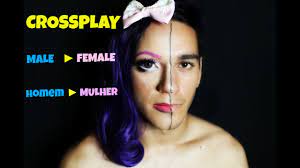 crossplay male to female maquiagem