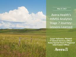 Avera Healths Himss Analytics Stage 7 Journey Lessons