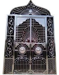 stainless steel temple swing gate