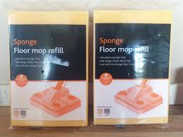 addis sponge floor mop refill x2 ebay