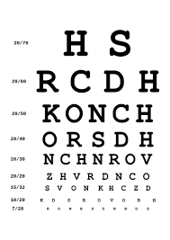digital eye test chart in ilrator