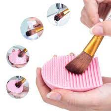 brush egg makeup brush cleaner tool