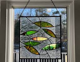 Unique Stained Glass Modern Abstract